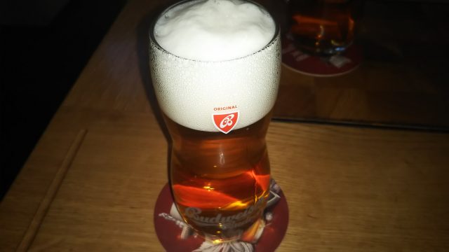 ブドヴァイザー社のビール