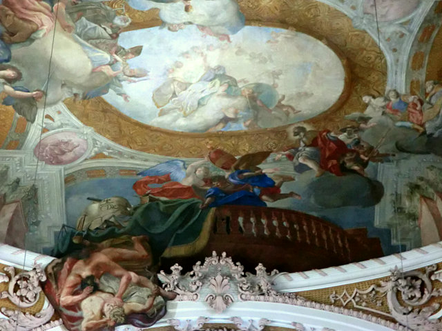 インスブルックの聖ヤコブ寺院天井画