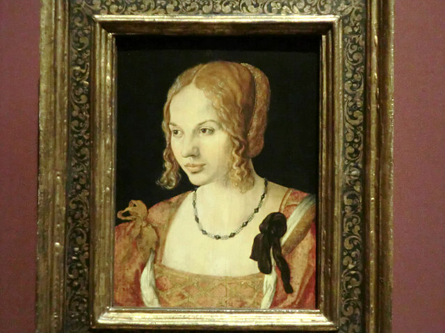 デューラー「ヴェネツィアの女性」