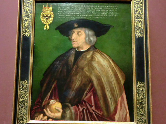 デューラーのマクシミリアン1世の肖像