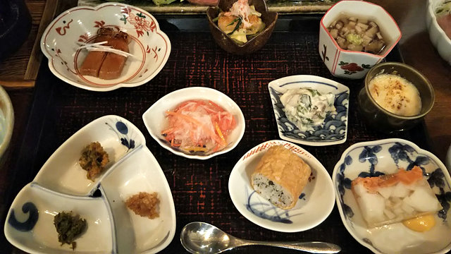 草津ホテル別館綿の湯夕食