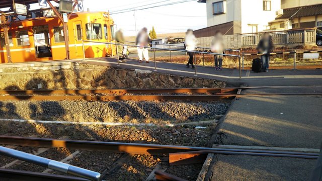 川跡駅乗り換え