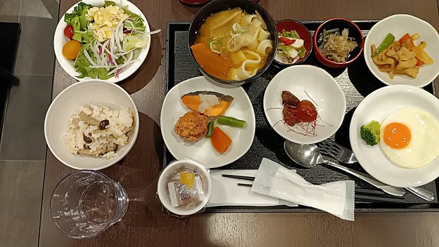 ドーミーイン甲府　朝食